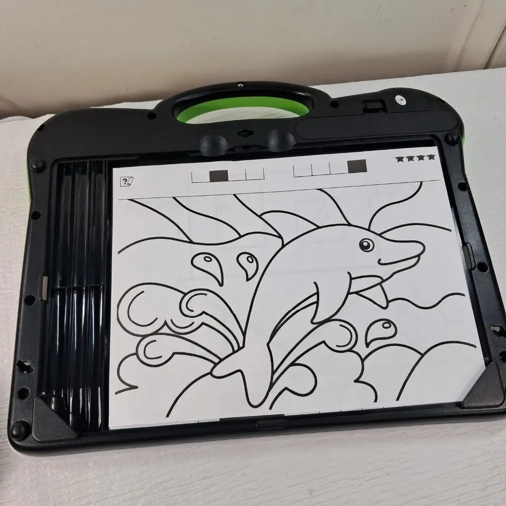 Vtech Digiart Color by Lights Light Up Board kids drawing tracing tablet art toy